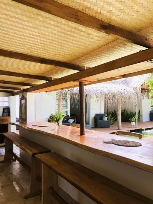 Bungalow Tiarii, Avec Acces Direct A Une Plage Privee Tevaitoa Exteriör bild