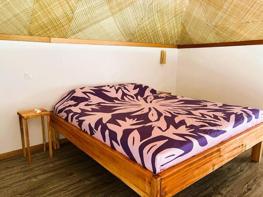 Bungalow Tiarii, Avec Acces Direct A Une Plage Privee Tevaitoa Exteriör bild